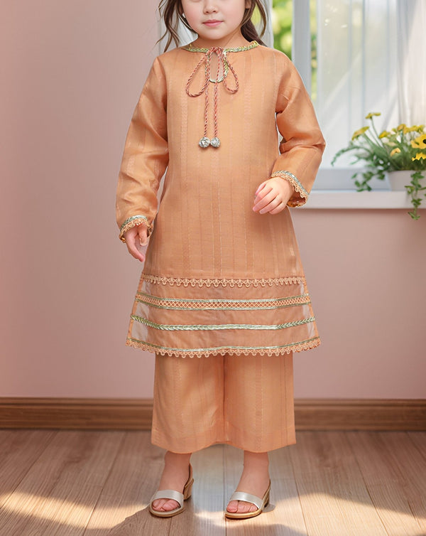 GIRLS 2 PIECE SUIT - Polkadots - 14649AK-231771 - GIRLS 2 PIECE SUIT