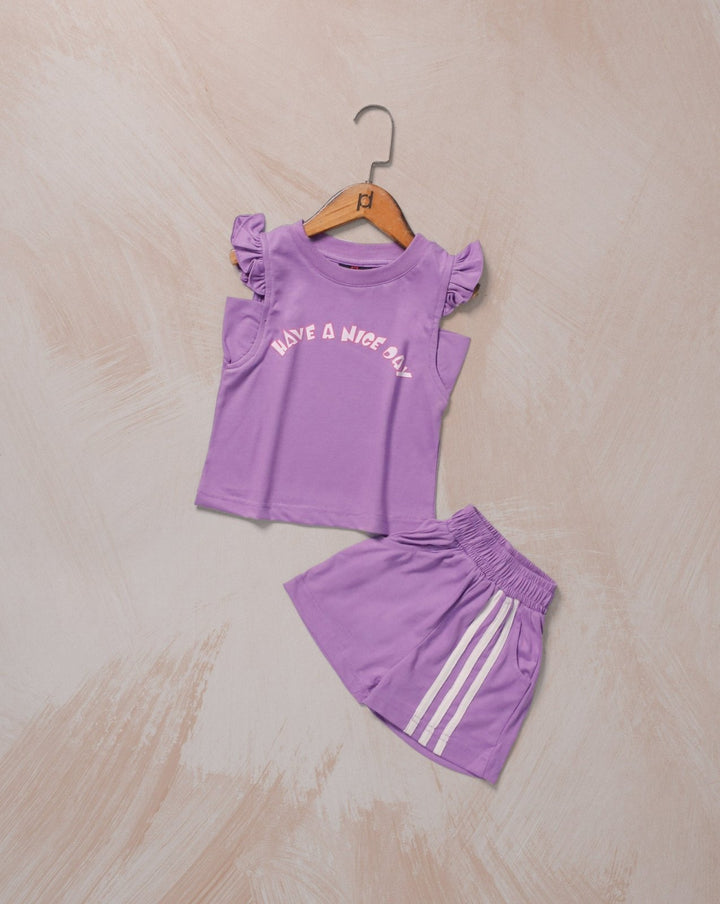 GIRLS 2 PIECE SUIT - Polkadots - 14654PD-231868 - GIRLS 2 PIECE SUIT