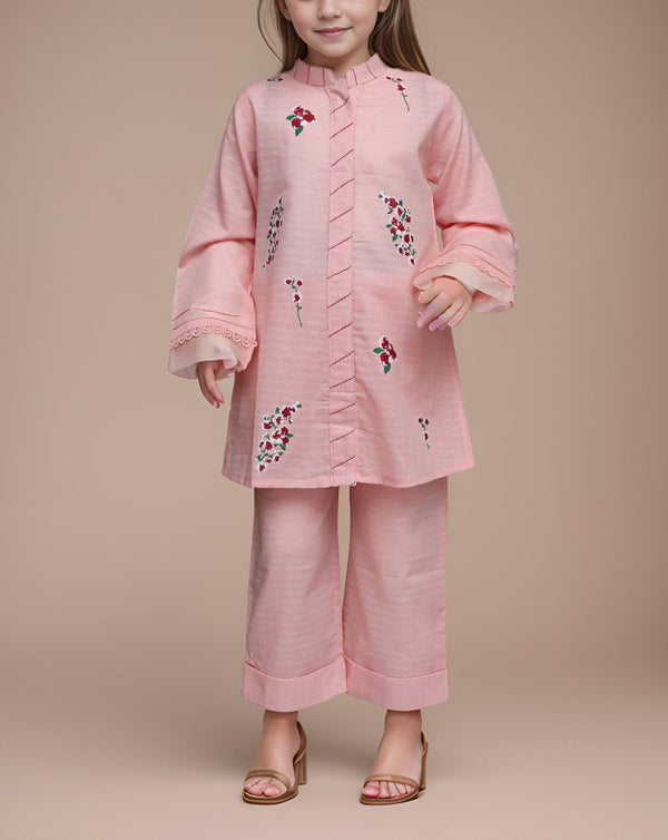  - GIRLS 2 PIECE SUIT - Polkadots - 14566AK-230582 - GIRLS 2 PIECE SUIT - 