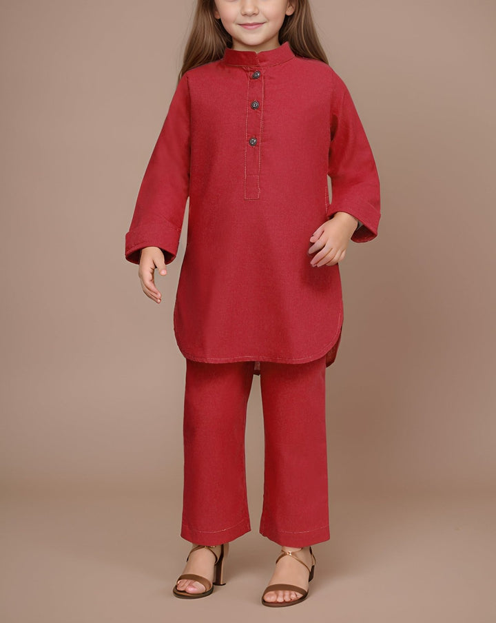 GIRLS 2 PIECE SUIT - Polkadots - 11299MN - 224113 - GIRLS 2 PIECE SUIT