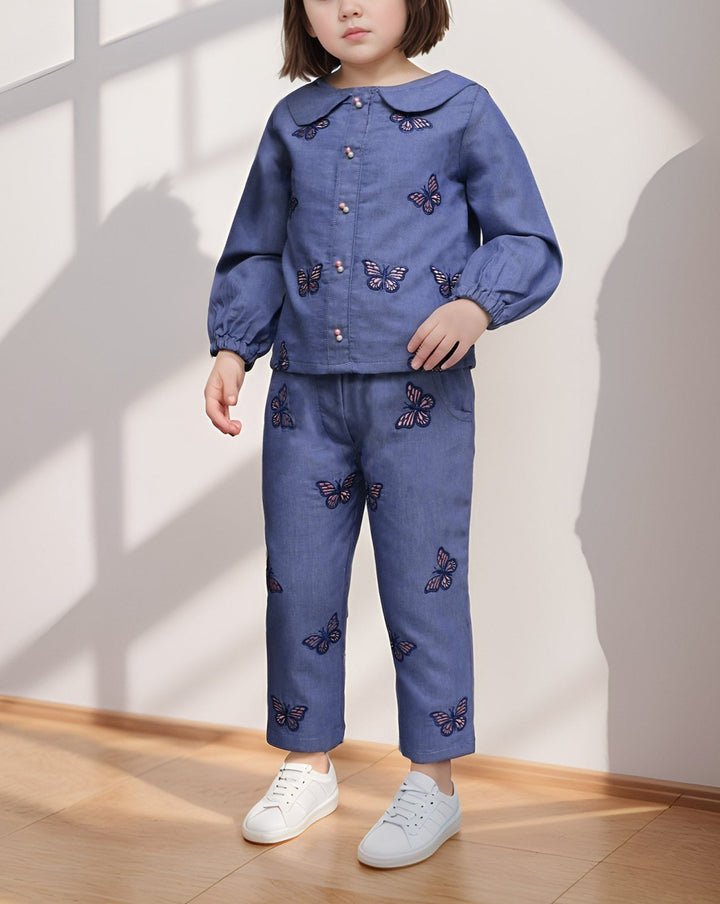 GIRLS 2 PIECE SUIT - Polkadots - 14122GC-223563 - GIRLS 2 PIECE SUIT