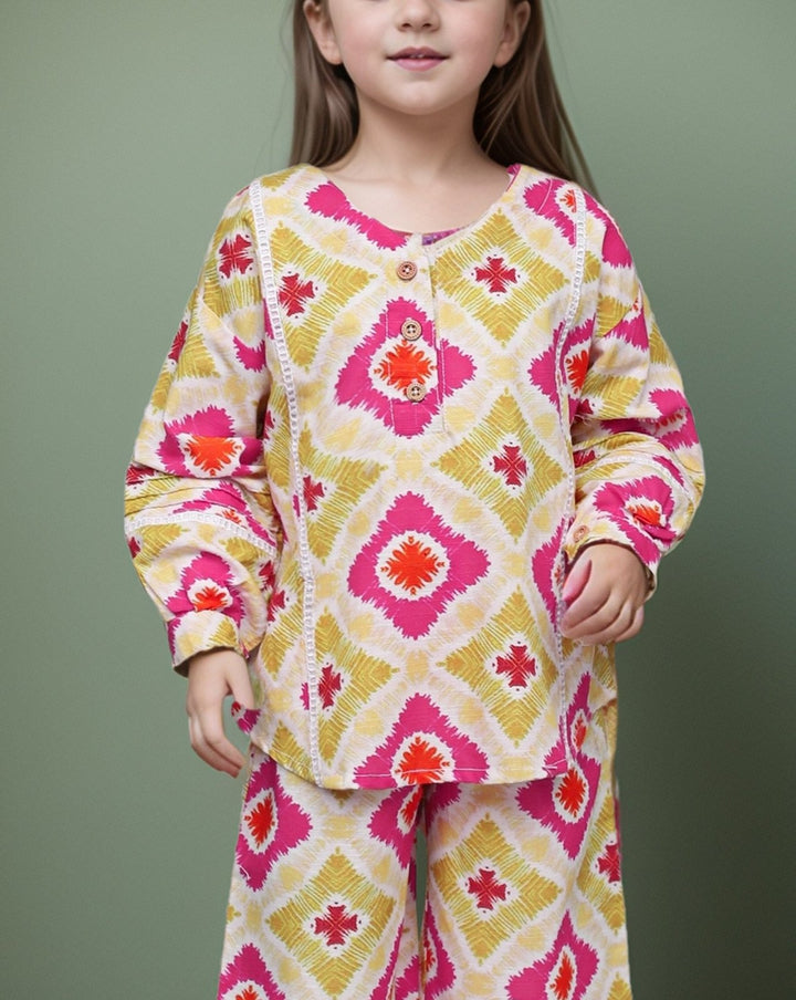 GIRLS 2 PIECE SUIT - Polkadots - 14793AY-234431 - GIRLS 2 PIECE SUIT