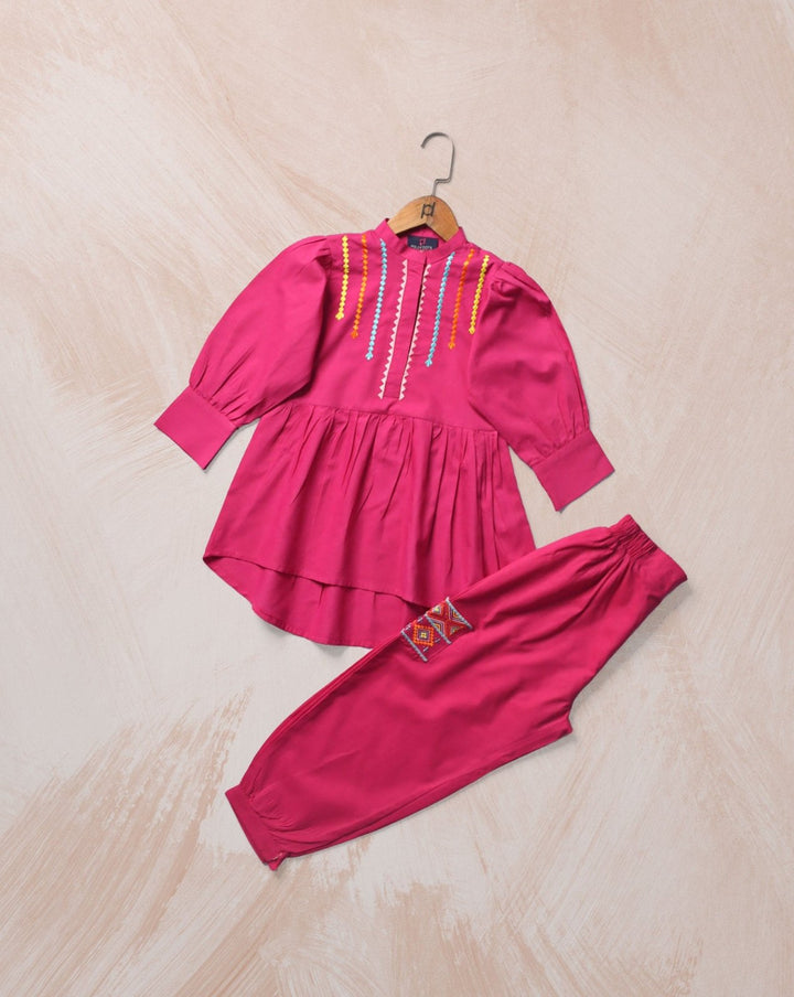 GIRLS 2 PIECE SUIT - Polkadots - 13819HG - 219227 - GIRLS 2 PIECE SUIT