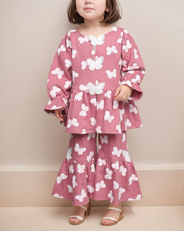 GIRLS 2 PIECE SUIT - Polkadots - 14841AR-235364 - GIRLS 2 PIECE SUIT