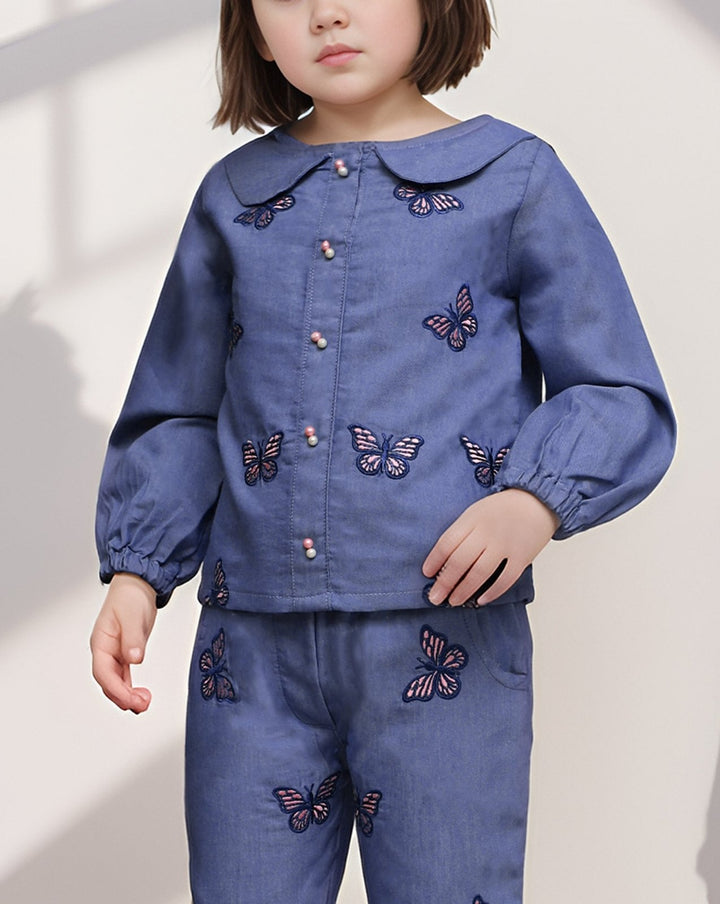 GIRLS 2 PIECE SUIT - Polkadots - 14122GC-223563 - GIRLS 2 PIECE SUIT