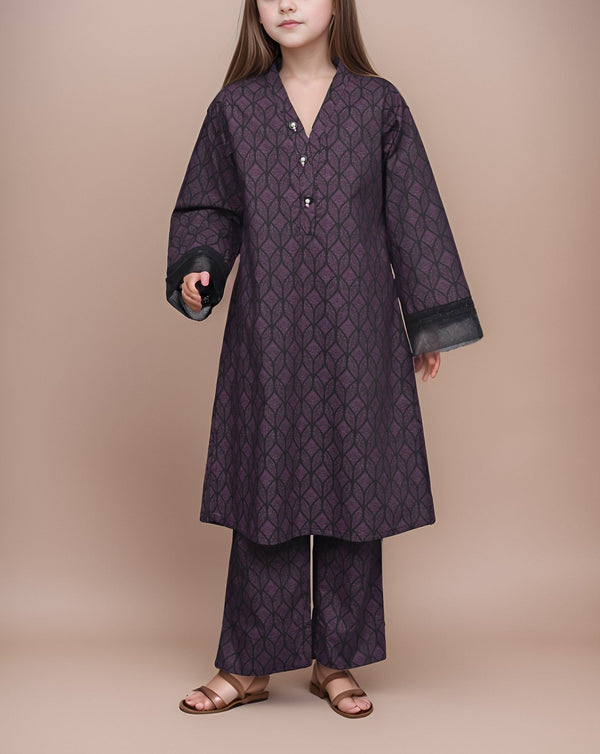 GIRLS 2 PIECE SUIT - Polkadots - 14411AK - 227643 - GIRLS 2 PIECE SUIT