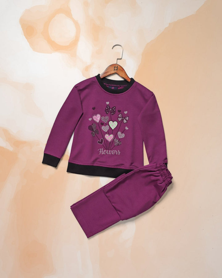 GIRLS 2 PIECE SUIT - Polkadots - 14821HG-234995 - GIRLS 2 PIECE SUIT