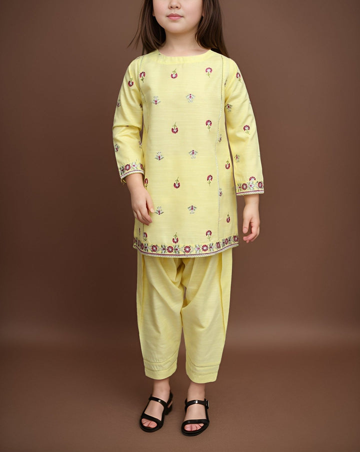 GIRLS 2 PIECE SUIT - Polkadots - 13316SH - 219003 - GIRLS 2 PIECE SUIT