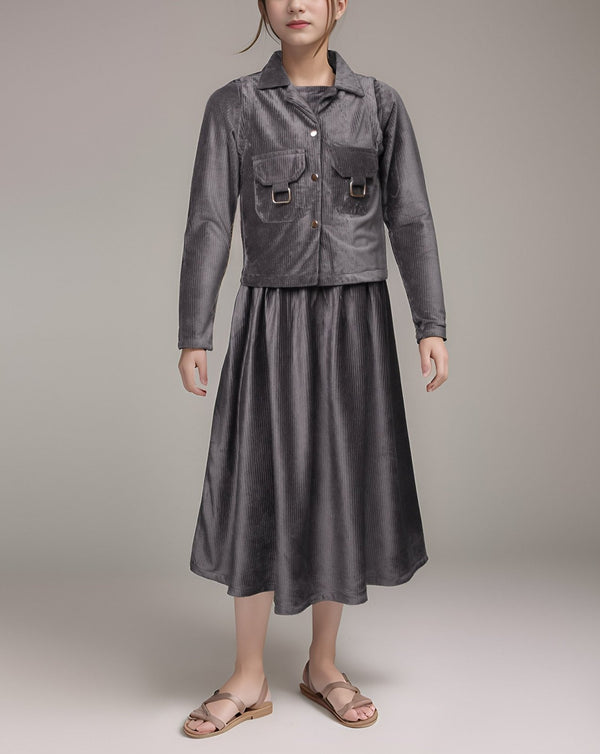 GIRLS 2 PIECE SUIT - Polkadots - 14877AK-236100 - GIRLS 2 PIECE SUIT