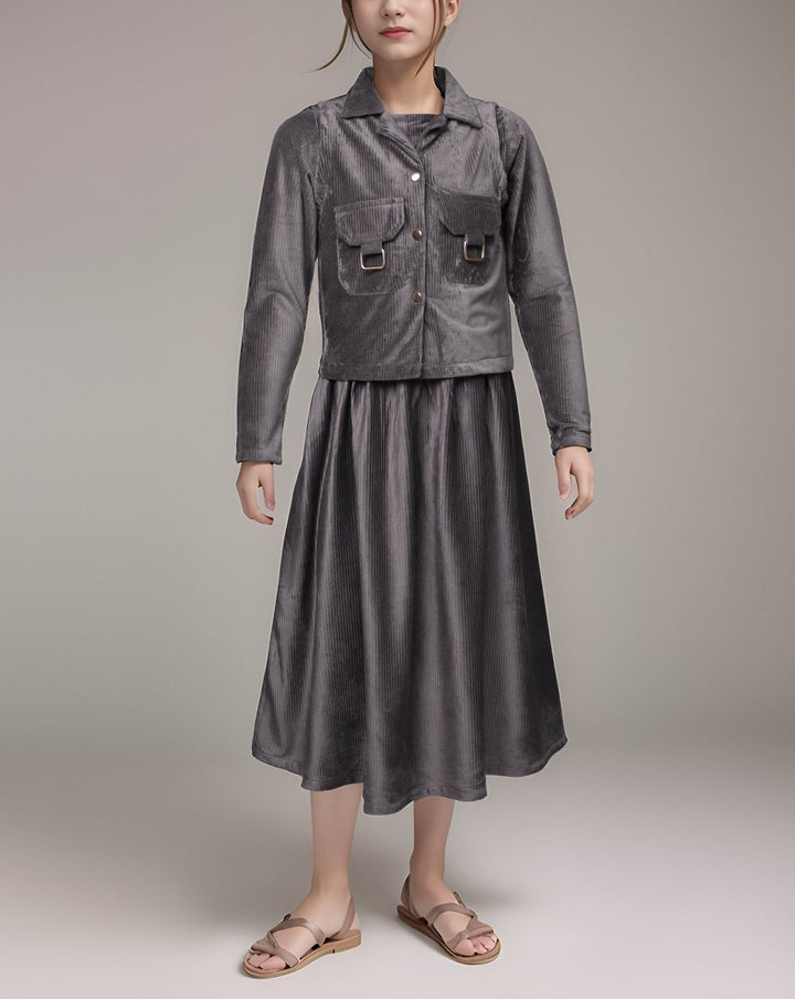 GIRLS 2 PIECE SUIT - Polkadots - 14877AK-236100 - GIRLS 2 PIECE SUIT