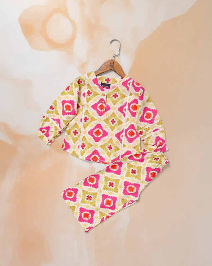 GIRLS 2 PIECE SUIT - Polkadots - 14793AY-234431 - GIRLS 2 PIECE SUIT