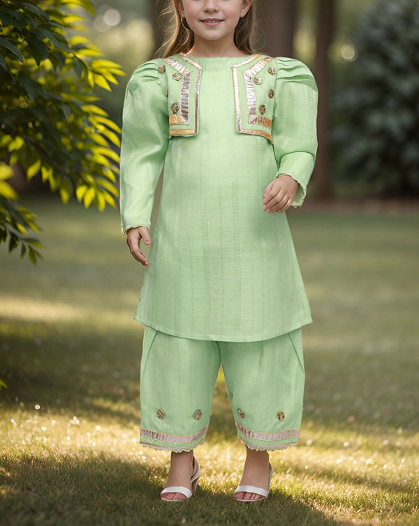  - GIRLS 2 PIECE SUIT - Polkadots - 13500MN-230260 - GIRLS 2 PIECE SUIT - 