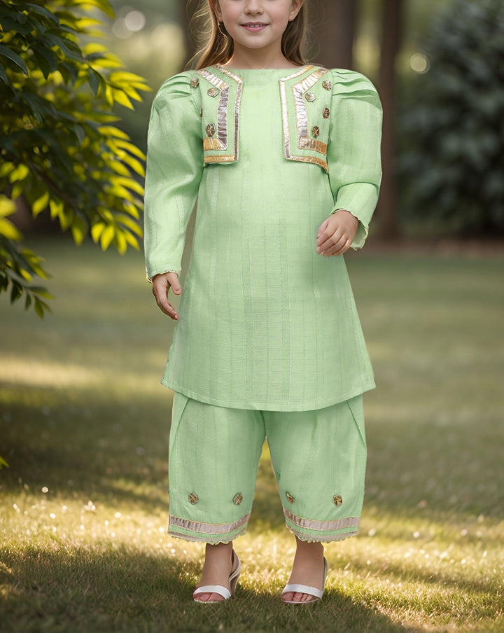  - GIRLS 2 PIECE SUIT - Polkadots - 13500MN-230260 - GIRLS 2 PIECE SUIT - 