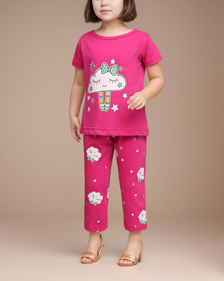 GIRLS 2 PIECE SUIT - Polkadots - 14524PD-229864 - GIRLS 2 PIECE SUIT