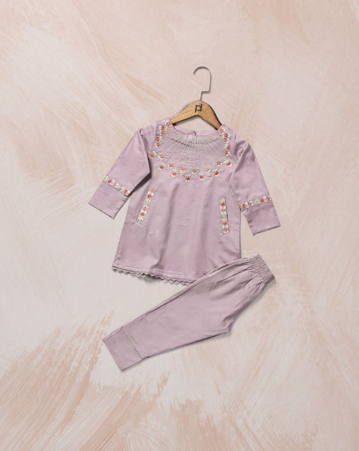  - GIRLS 2 PIECE SUIT - Polkadots - 11969QA-229630 - GIRLS 2 PIECE SUIT - 