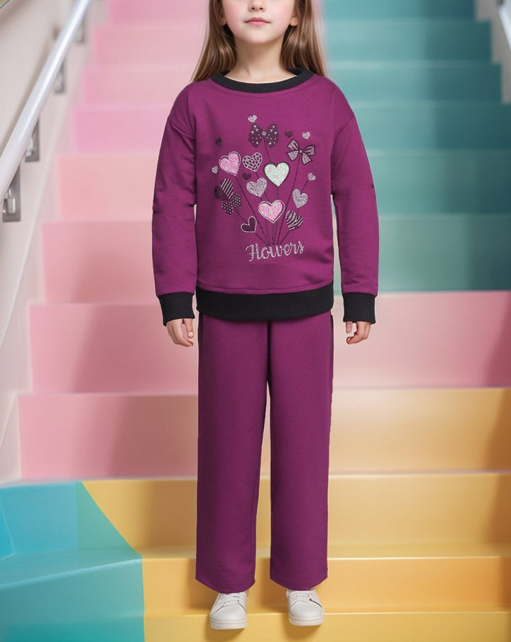 GIRLS 2 PIECE SUIT - Polkadots - 14821HG-234990 - GIRLS 2 PIECE SUIT