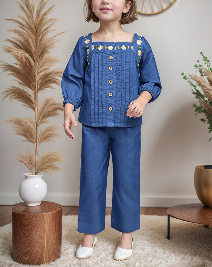 GIRLS 2 PIECE SUIT - Polkadots - 14802MN-234557 - GIRLS 2 PIECE SUIT