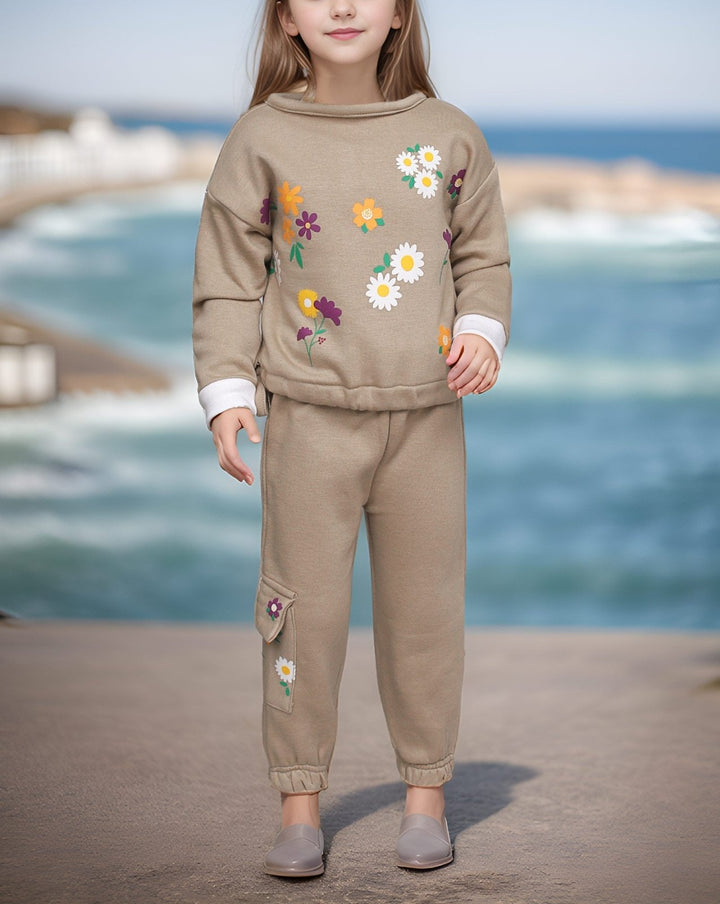 GIRLS 2 PIECE SUIT - Polkadots - 14832HG-235229 - GIRLS 2 PIECE SUIT