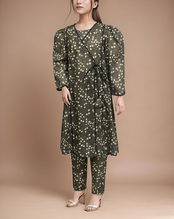GIRLS 2 PIECE SUIT - Polkadots - 14216HG - 224521 - GIRLS 2 PIECE SUIT