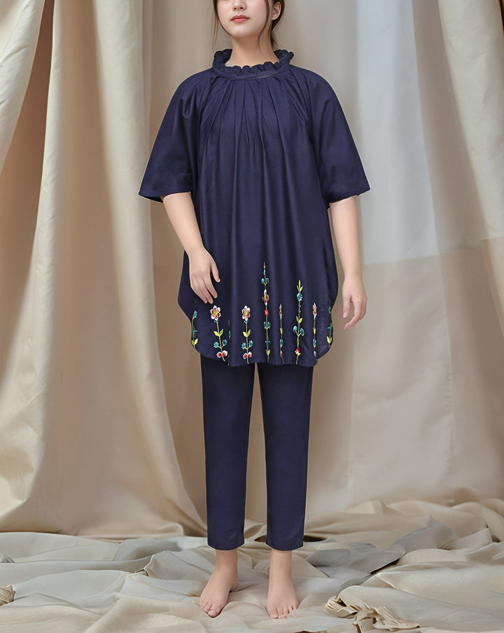  - GIRLS 2 PIECE SUIT - Polkadots - 13435HG-213007 - GIRLS 2 PIECE SUIT - 