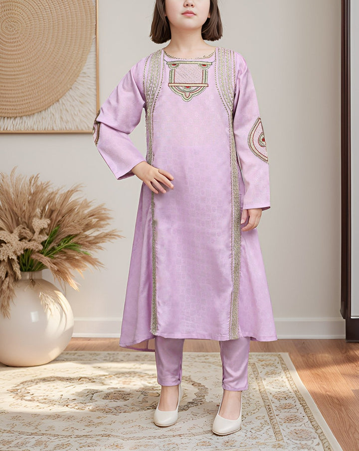 GIRLS 2 PIECE SUIT - Polkadots - 14446AR - 228391 - GIRLS 2 PIECE SUIT
