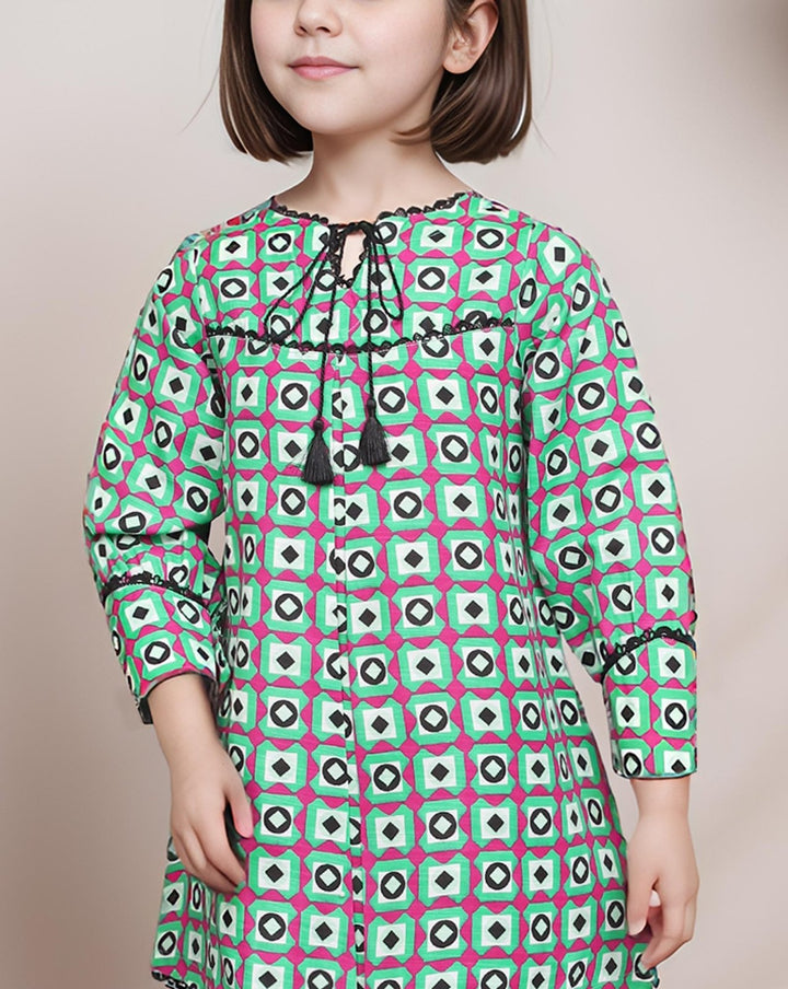 GIRLS 2 PIECE SUIT - Polkadots - 13540HG - 214712 - GIRLS 2 PIECE SUIT