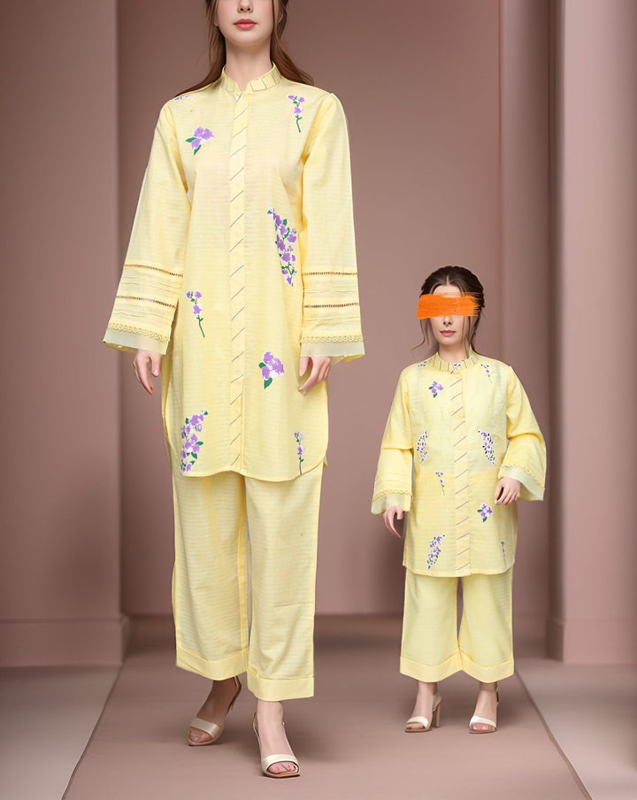  - GIRLS 2 PIECE SUIT - Polkadots - 14566AK-230587 - GIRLS 2 PIECE SUIT - 