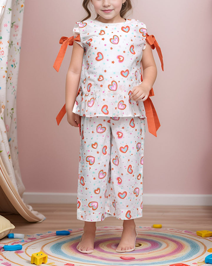 GIRLS 2 PIECE SUIT - Polkadots - 14652AY-231825 - GIRLS 2 PIECE SUIT