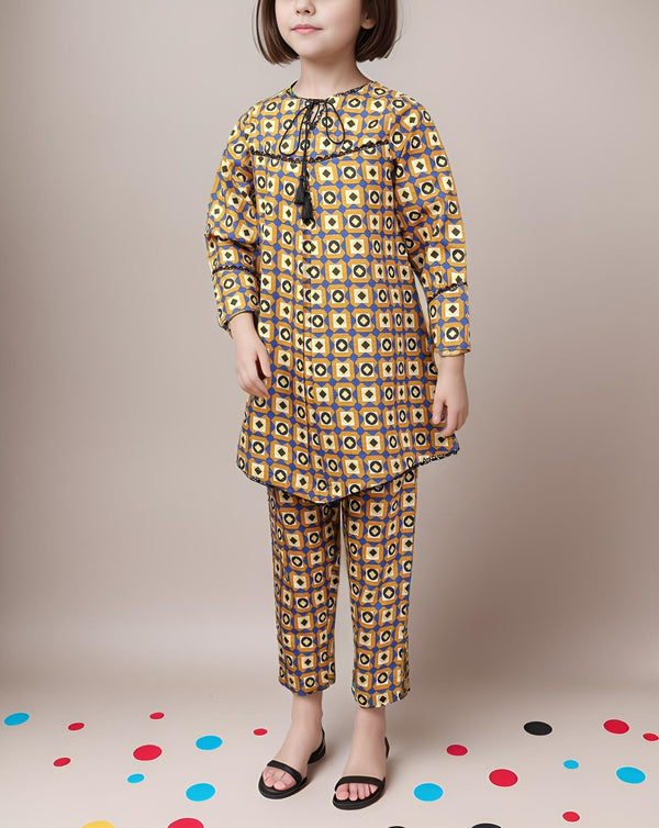 GIRLS 2 PIECE SUIT - Polkadots - 13540HG - 214702 - GIRLS 2 PIECE SUIT