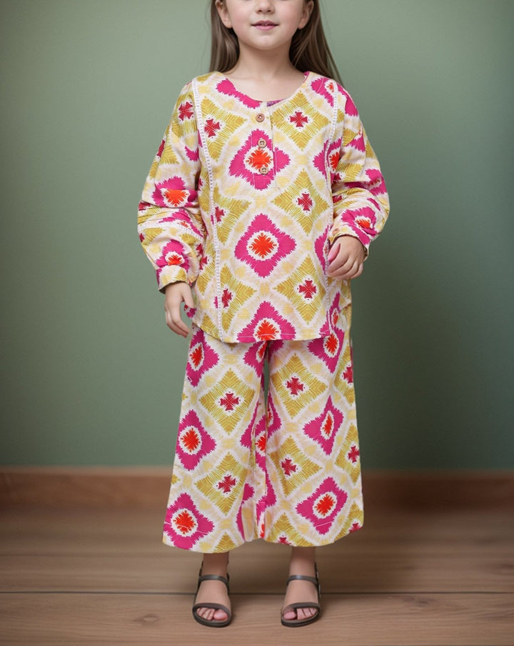 GIRLS 2 PIECE SUIT - Polkadots - 14793AY-234431 - GIRLS 2 PIECE SUIT