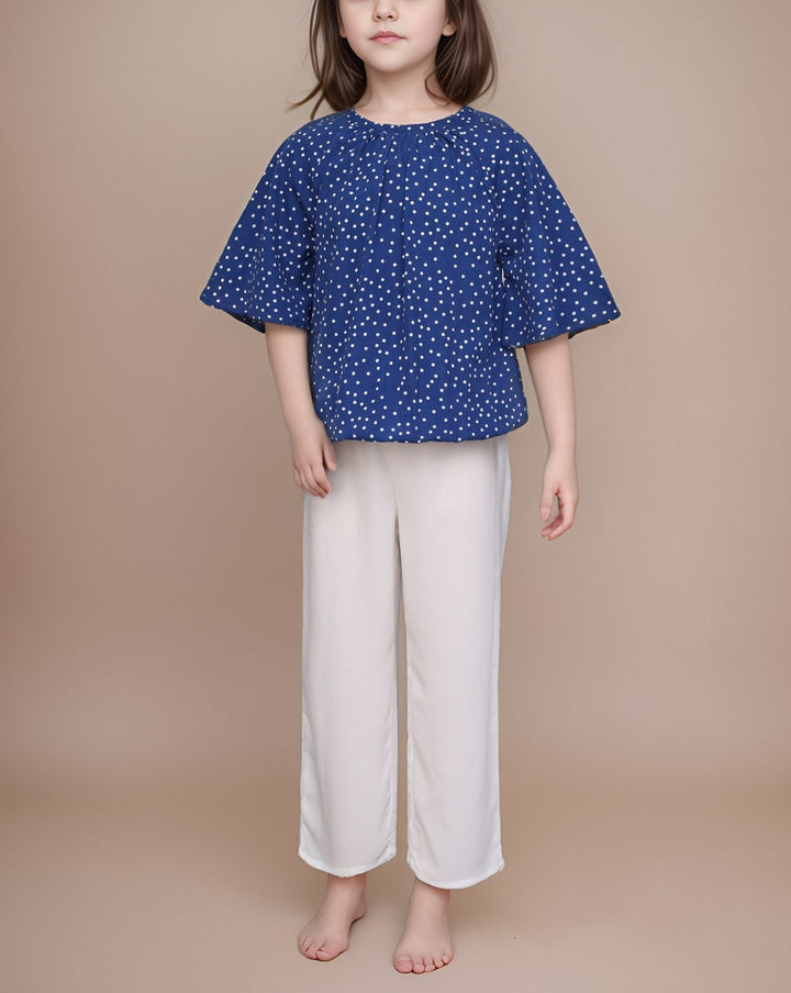 GIRLS 2 PIECE SUIT - Polkadots - 13788SH - 218497 - GIRLS 2 PIECE SUIT