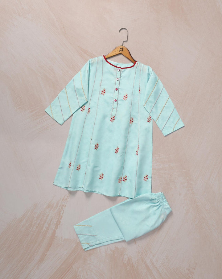GIRLS 2 PIECE SUIT - Polkadots - 12628AR - 193831 - GIRLS 2 PIECE SUIT