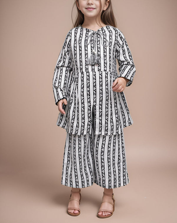  - GIRLS 2 PIECE SUIT - Polkadots - 14559AY-230470 - GIRLS 2 PIECE SUIT - 