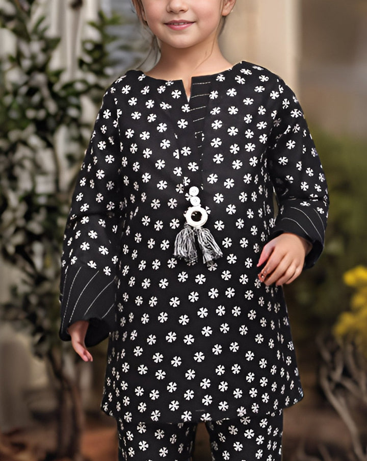  - GIRLS 2 PIECE SUIT - Polkadots - 14557AR-230322 - GIRLS 2 PIECE SUIT - 