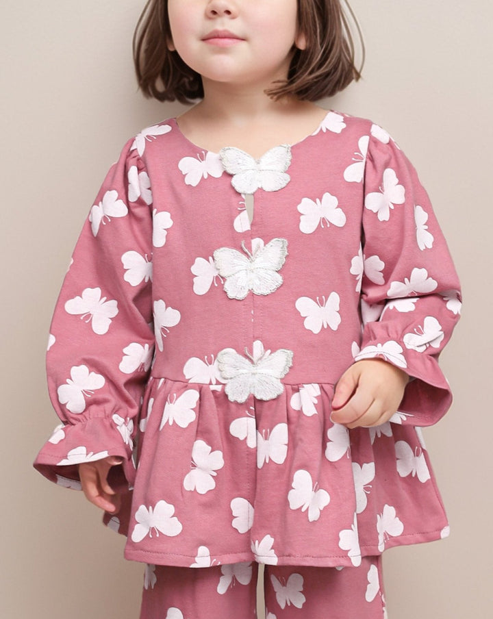 GIRLS 2 PIECE SUIT - Polkadots - 14841AR-235364 - GIRLS 2 PIECE SUIT