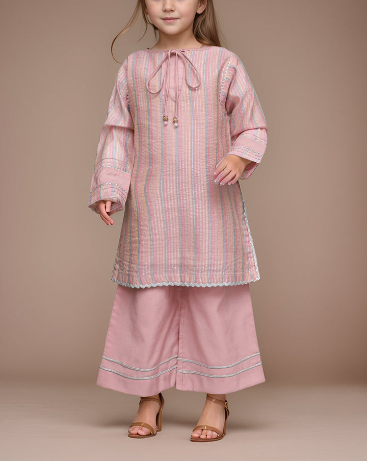  - GIRLS 2 PIECE SUIT - Polkadots - 14573MN-230684 - GIRLS 2 PIECE SUIT - 