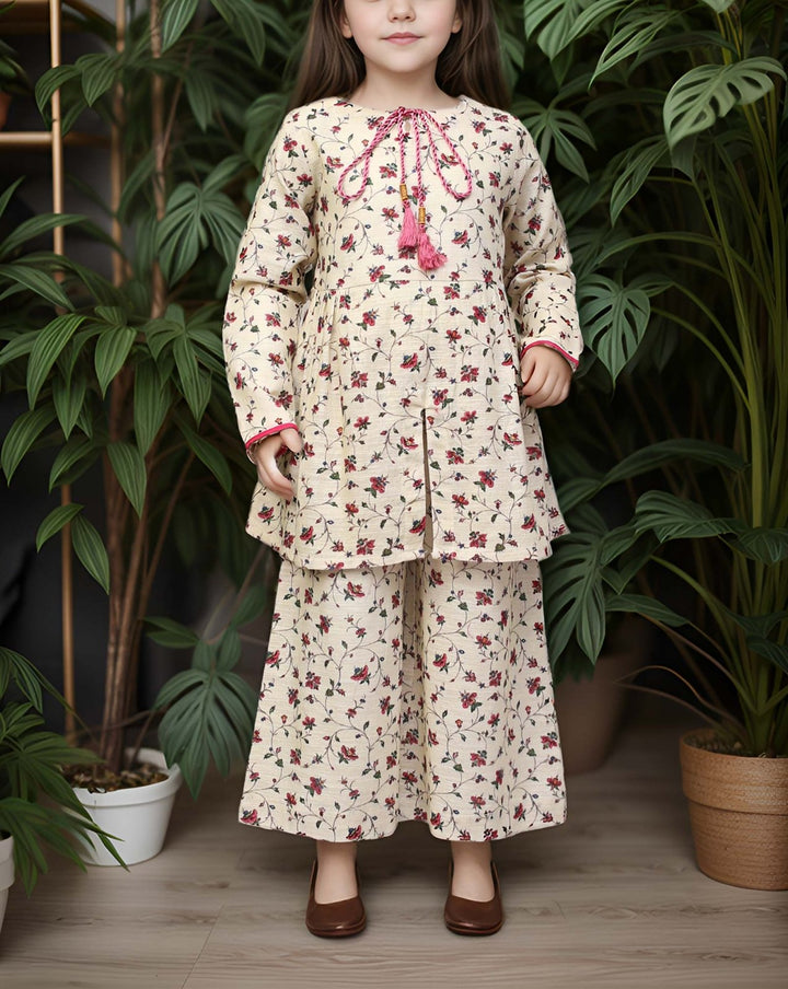 GIRLS 2 PIECE SUIT - Polkadots - 14128MN-224058 - GIRLS 2 PIECE SUIT