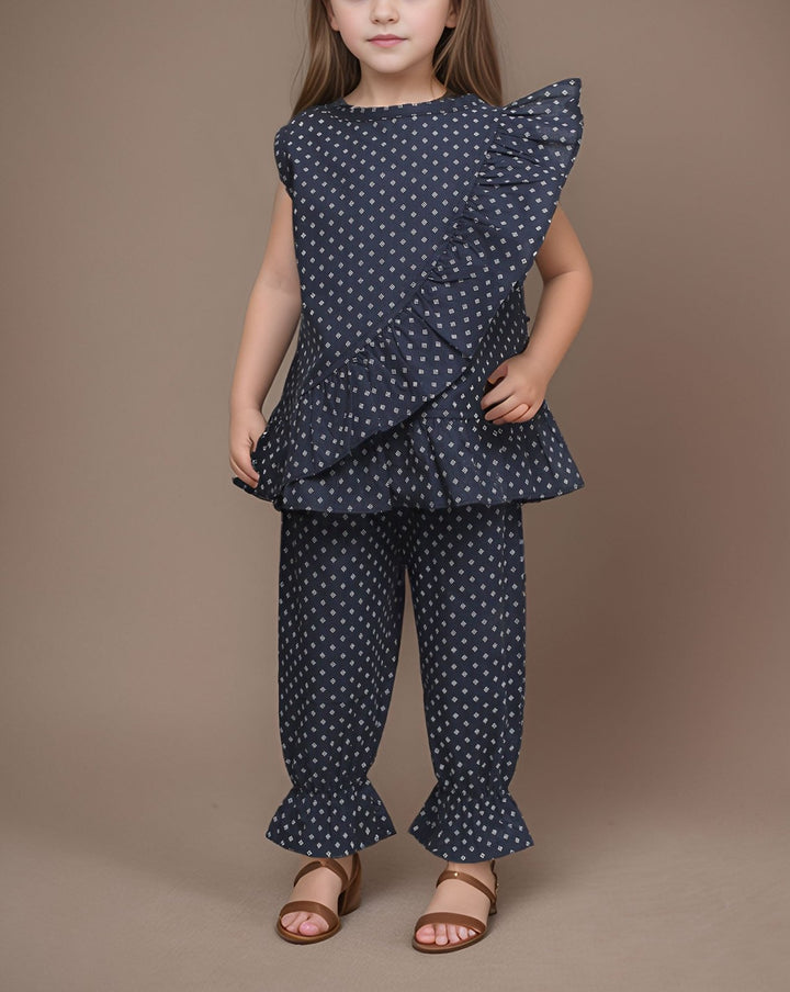 GIRLS 2 PIECE SUIT - Polkadots - 14100HG - 223152 - GIRLS 2 PIECE SUIT