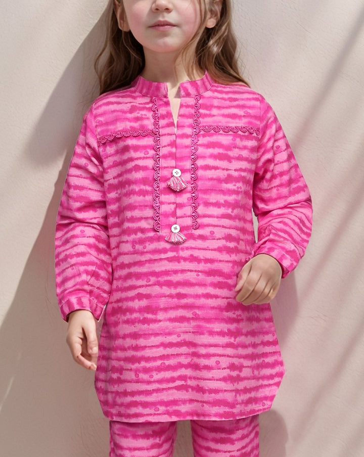 GIRLS 2 PIECE SUIT - Polkadots - 14819AR-234920 - GIRLS 2 PIECE SUIT