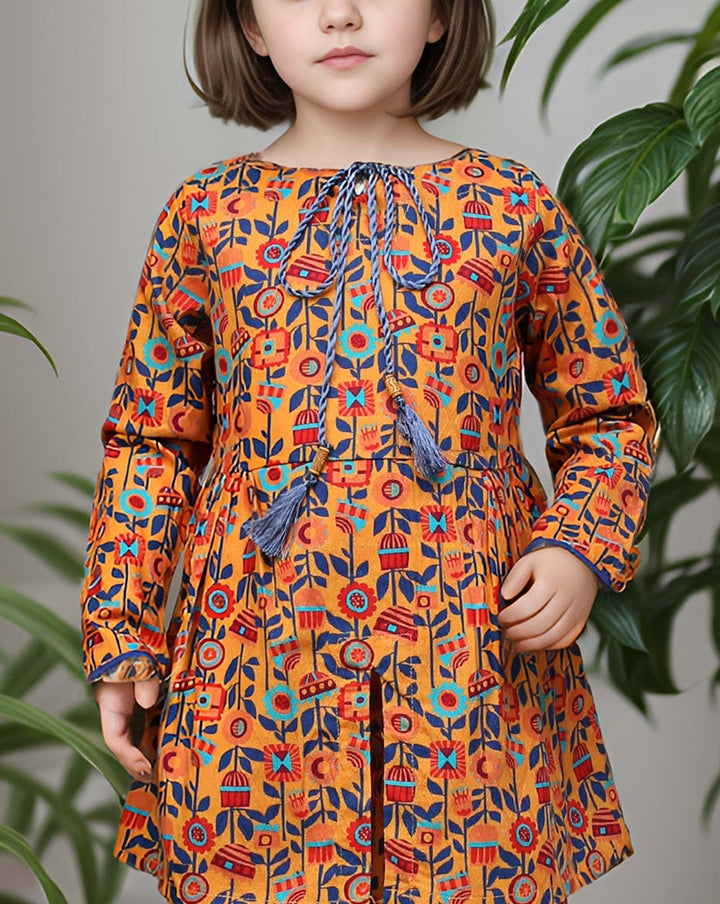 GIRLS 2 PIECE SUIT - Polkadots - 14128MN-224058 - GIRLS 2 PIECE SUIT