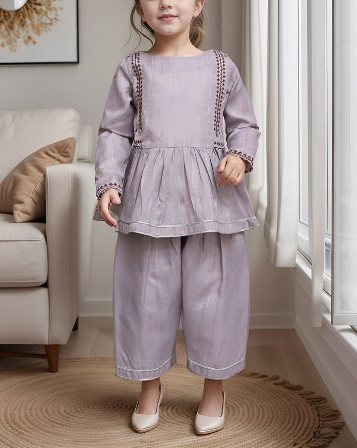 GIRLS 2 PIECE SUIT - Polkadots - 14634QA-231520 - GIRLS 2 PIECE SUIT