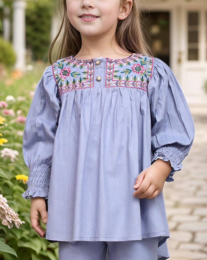 GIRLS 2 PIECE SUIT - Polkadots - 12731AR - 225186 - GIRLS 2 PIECE SUIT