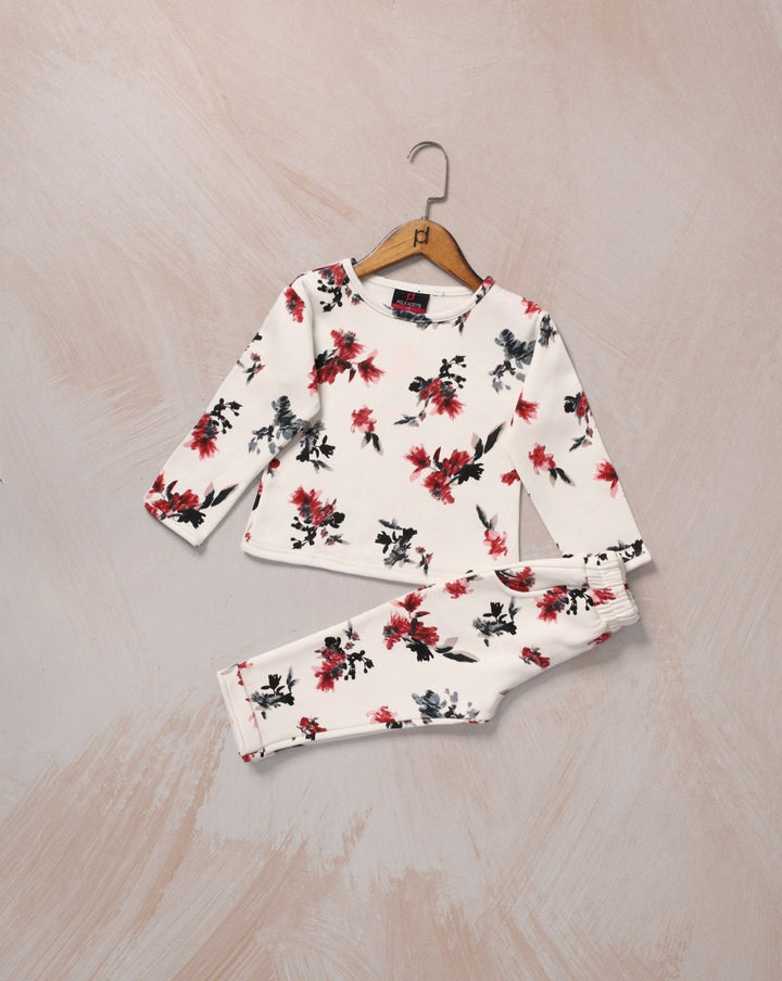 GIRLS 2 PIECE SUIT CO - ORD SET - Polkadots - 14353PD-226537 - GIRLS 2 PIECE SUIT CO - ORD SET