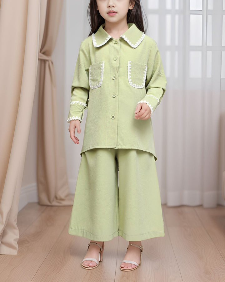  - GIRLS 2 PIECE SUIT CO - ORD SET - Polkadots - 14282WF-225524 - GIRLS 2 PIECE SUIT CO - ORD SET - 