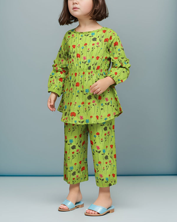GIRLS 2 PIECE SUIT CO - ORD SET - Polkadots - 14246HG - 225070 - GIRLS 2 PIECE SUIT CO - ORD SET