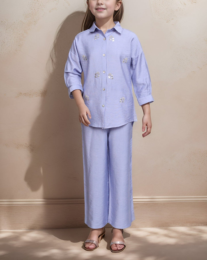 GIRLS 2 PIECE SUIT CO - ORD SET - Polkadots - 14373CW - 227062 - GIRLS 2 PIECE SUIT CO - ORD SET
