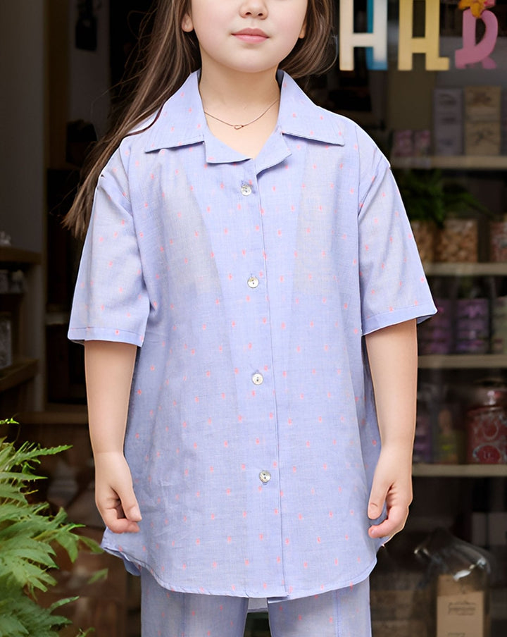  - GIRLS 2 PIECE SUIT CO - ORD SET - Polkadots - 14479AY-228981 - GIRLS 2 PIECE SUIT CO - ORD SET - 