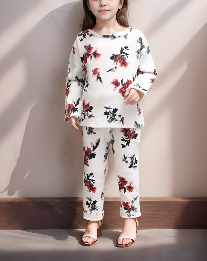 GIRLS 2 PIECE SUIT CO - ORD SET - Polkadots - 14353PD-226537 - GIRLS 2 PIECE SUIT CO - ORD SET