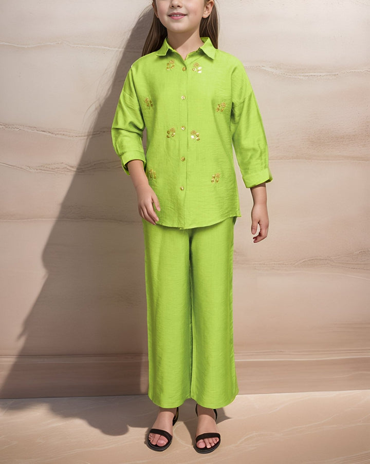 GIRLS 2 PIECE SUIT CO - ORD SET - Polkadots - 14373CW - 227066 - GIRLS 2 PIECE SUIT CO - ORD SET