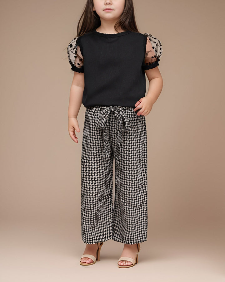 GIRLS 2 PIECE SUIT (MINOR FAULT) - Polkadots - 14512AY-229656 - GIRLS 2 PIECE SUIT (MINOR FAULT)